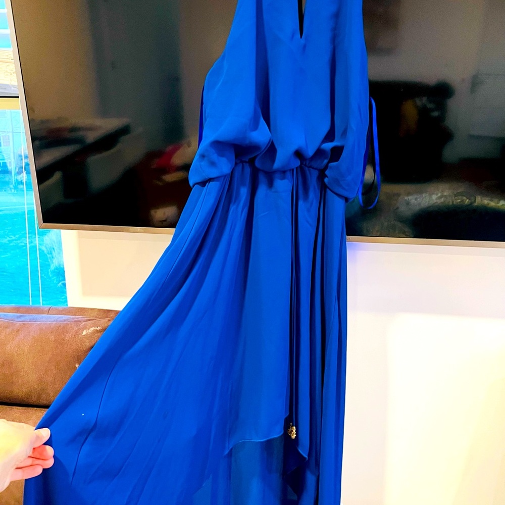 Blue dress